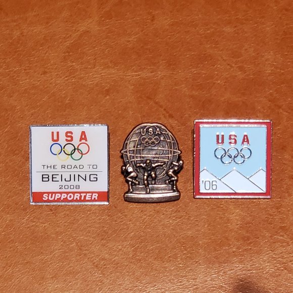 USA Olympic Lapel Pins - 3 Pins - Picture 6 of 6